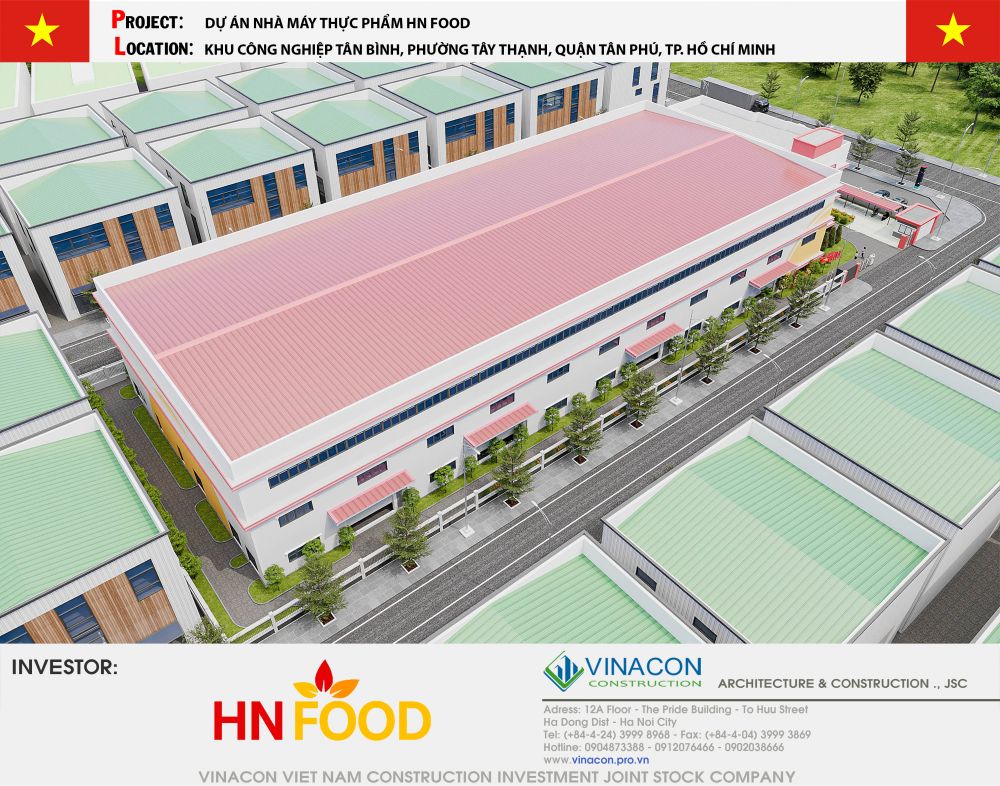 Nhà máy sản xuất thực phẩm HNFOOD