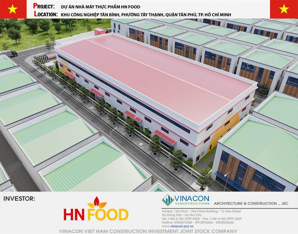 Nhà máy sản xuất thực phẩm HNFOOD