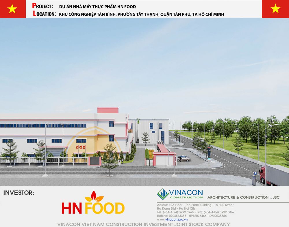 Nhà máy sản xuất thực phẩm HNFOOD