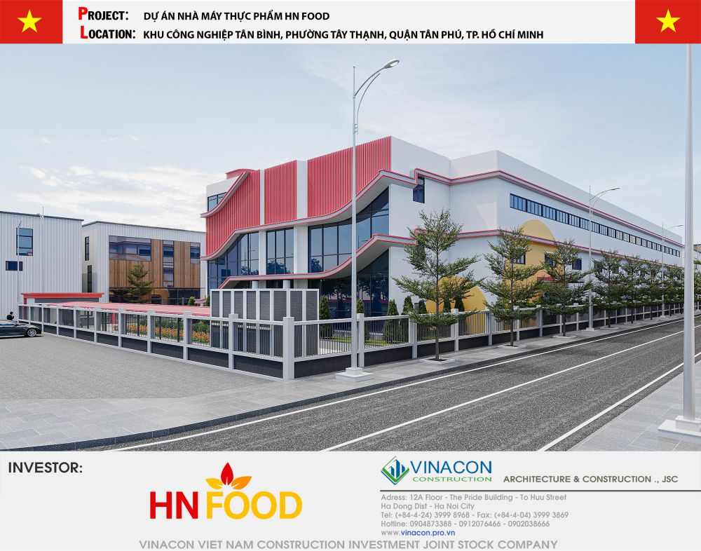 Nhà máy sản xuất thực phẩm HNFOOD