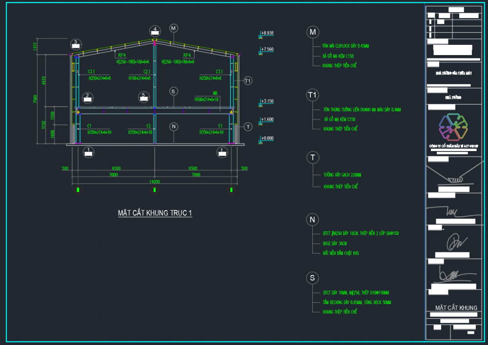 Nhà kết cấu thép 2 tầng : Báo giá, bản vẽ và các mẫu nhà thép 2 tầng phổ biến hiện nay