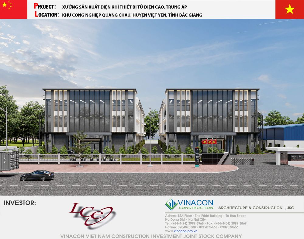 Nhà máy sản xuất thiết bị Điện LCE VIỆT NAM