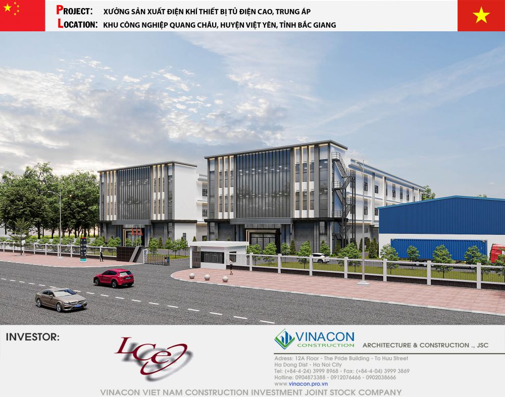 Nhà máy sản xuất thiết bị Điện LCE VIỆT NAM