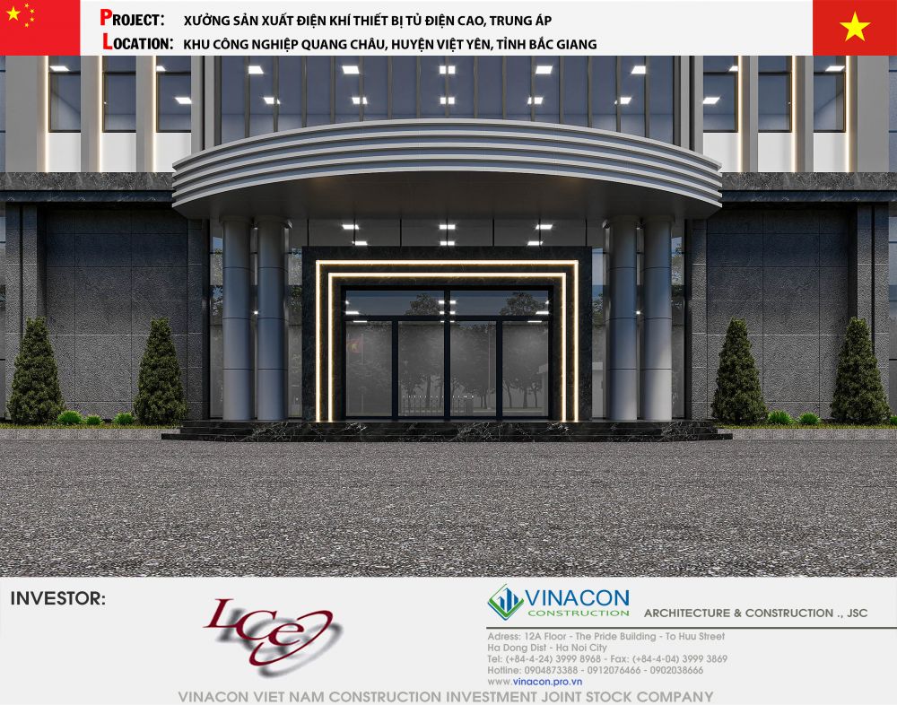 Nhà máy sản xuất thiết bị Điện LCE VIỆT NAM