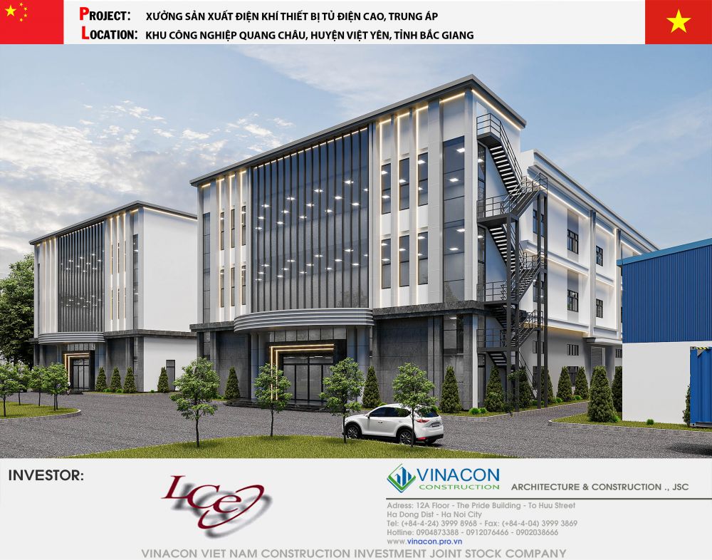 Nhà máy sản xuất thiết bị Điện LCE VIỆT NAM