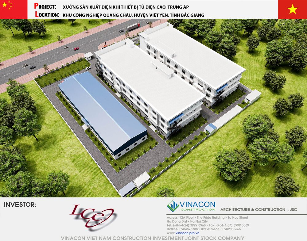 Nhà máy sản xuất thiết bị Điện LCE VIỆT NAM