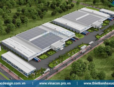 Nhà máy may 64000 m2 tại Đồng Tháp