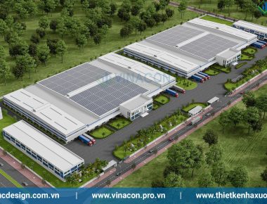 Nhà máy may 64000 m2 tại Đồng Tháp