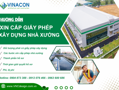 HƯỚNG DẪN XIN CẤP PHÉP XÂY DỰNG NHÀ XƯỞNG