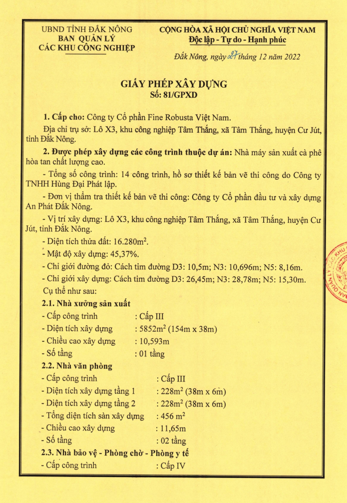 HƯỚNG DẪN XIN CẤP PHÉP XÂY DỰNG NHÀ XƯỞNG