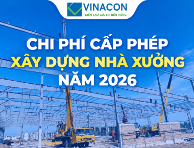 Báo giá xin phép xây dựng Nhà xưởng năm 2026