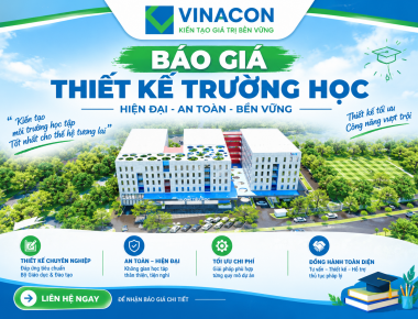 Báo giá thiết kế trường học