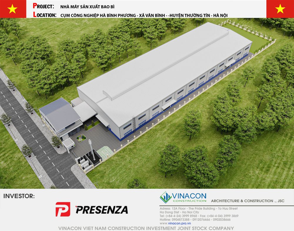 Nhà máy sản xuất bao bì PRESENZA