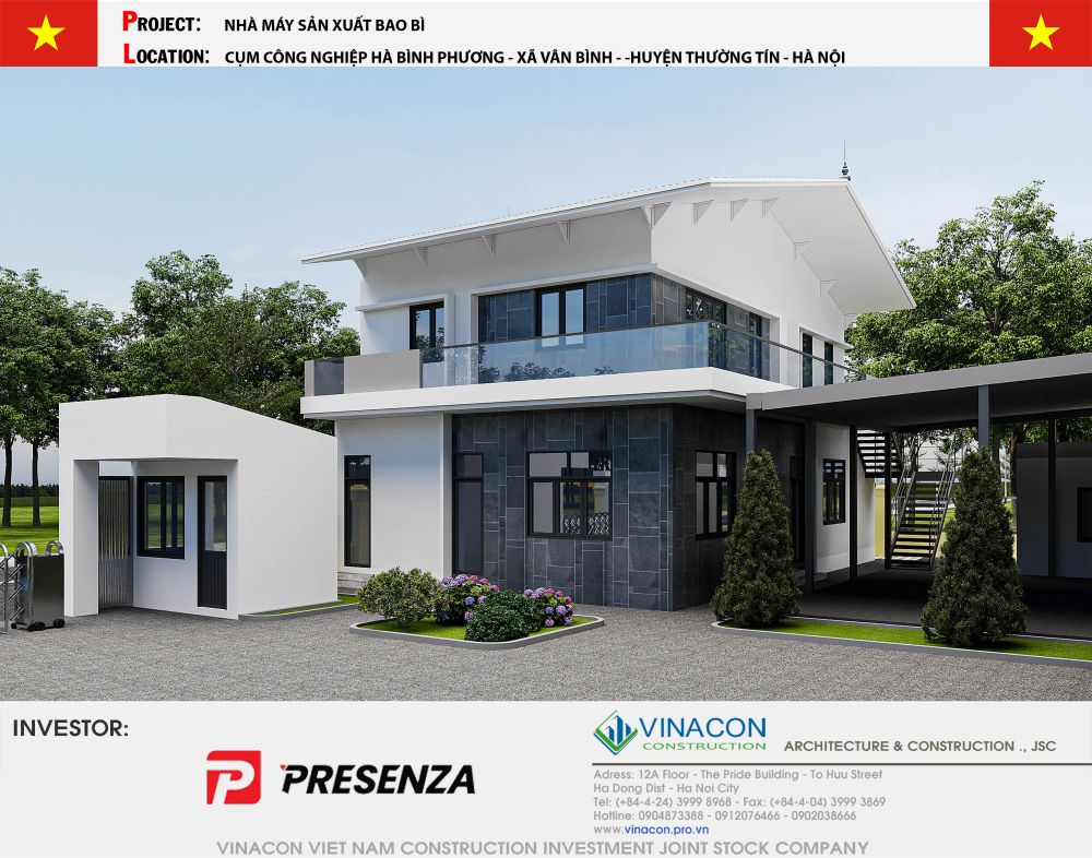 Nhà máy sản xuất bao bì PRESENZA