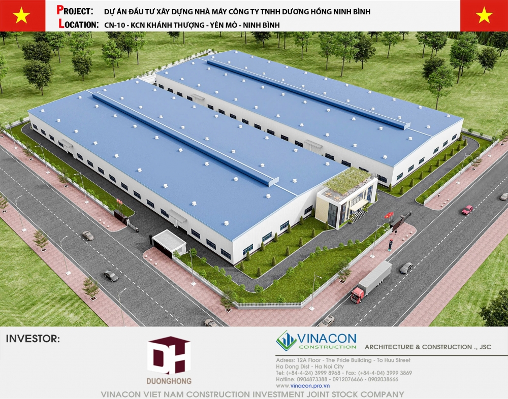 Nhà máy sản xuất Bao Bình Ninh Bình