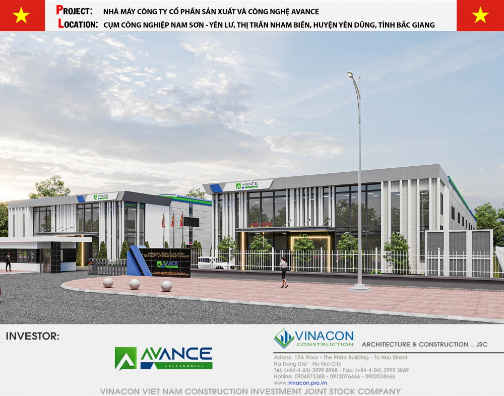 NHÀ MÁY CÔNG TY CỔ PHẦN SẢN XUẤT VÀ CÔNG NGHỆ AVANCE