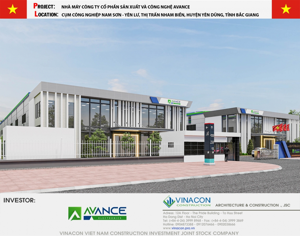 NHÀ MÁY CÔNG TY CỔ PHẦN SẢN XUẤT VÀ CÔNG NGHỆ AVANCE