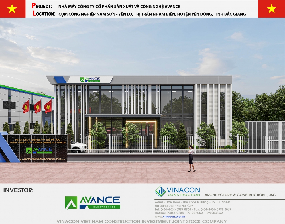NHÀ MÁY CÔNG TY CỔ PHẦN SẢN XUẤT VÀ CÔNG NGHỆ AVANCE