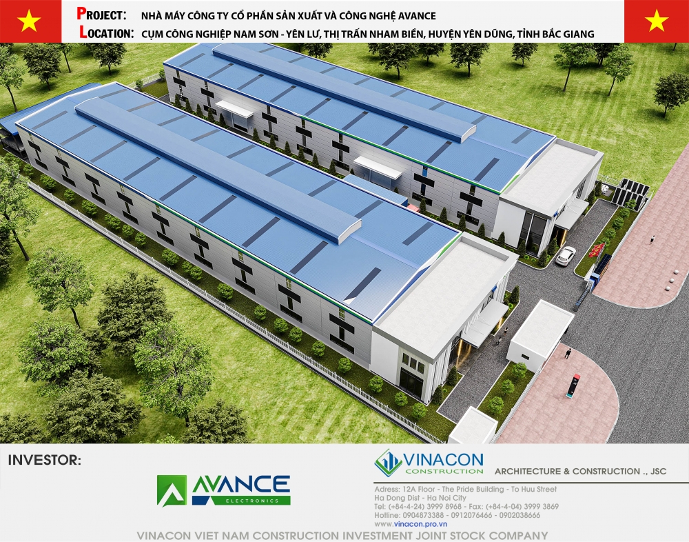 NHÀ MÁY CÔNG TY CỔ PHẦN SẢN XUẤT VÀ CÔNG NGHỆ AVANCE