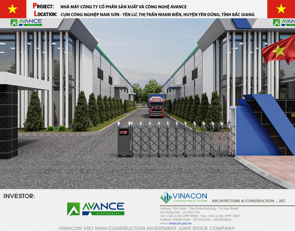 NHÀ MÁY CÔNG TY CỔ PHẦN SẢN XUẤT VÀ CÔNG NGHỆ AVANCE