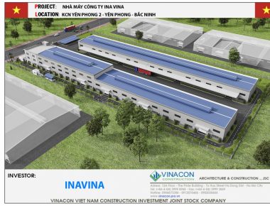 NHÀ MÁY CÔNG TY INA VINA BẮC NINH