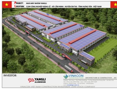 NHÀ MÁY NHÔM YANGLI HƯNG YÊN