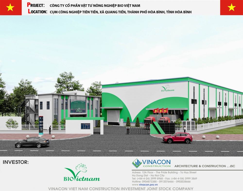 NHÀ XƯỞNG NHÀ MÁY SẢN XUẤT PHÂN BÓN BIO PHÚ THỌ