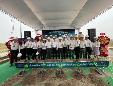 CHÍNH THỨC KHỞI CÔNG DỰ ÁN TỔ HỢP NHÀ MÁY HƯNG YÊN