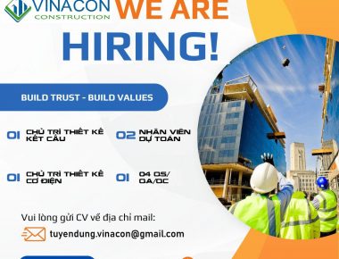 Vinacon Tuyển dụng tháng 04 năm 2025
