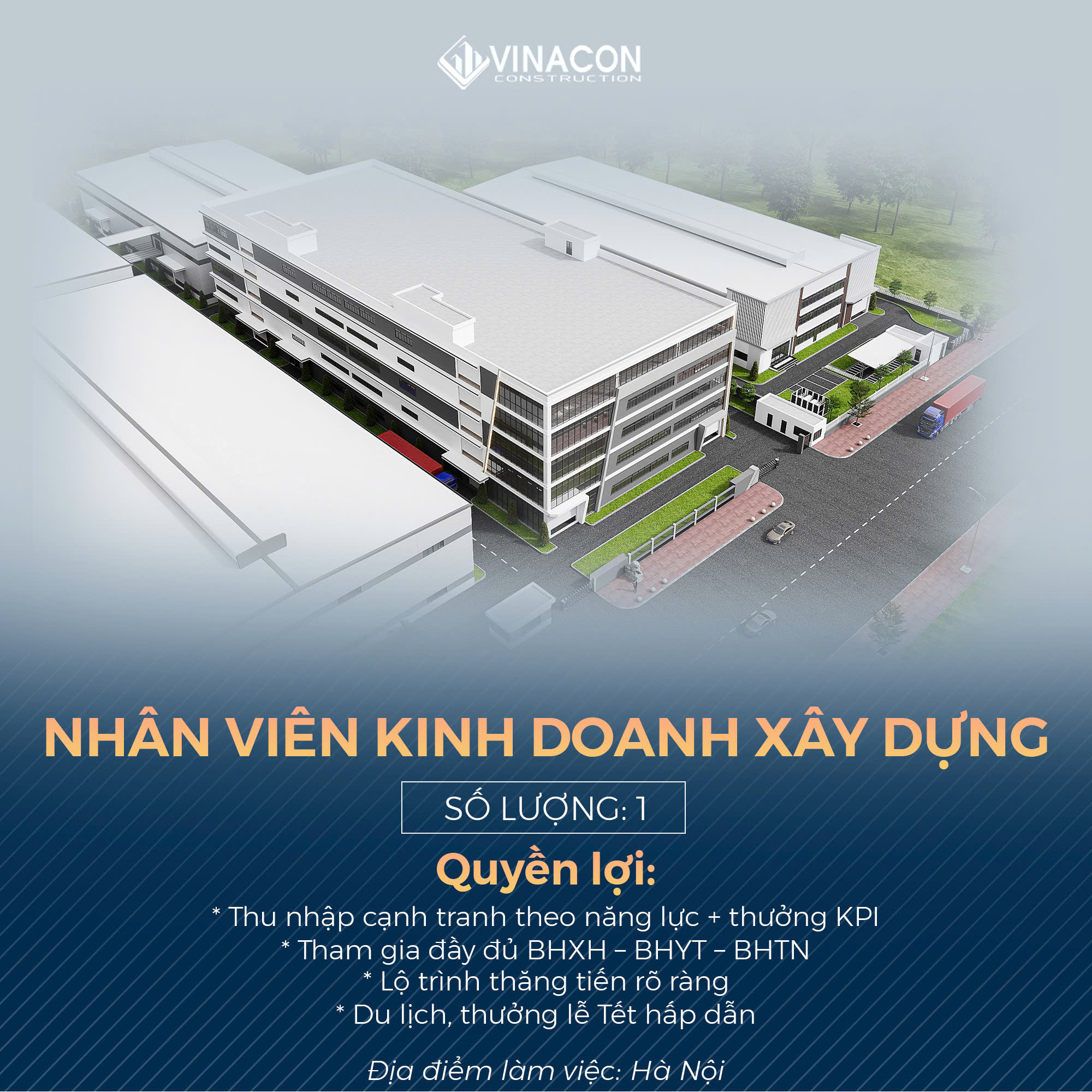 NHÀ XƯỞNG NHÂN VIÊN KINH DOANH XÂY DỰNG