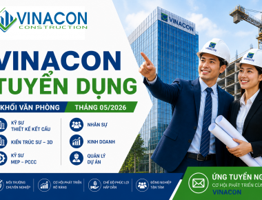 Vinacon Tuyển dụng tháng 05 năm 2026