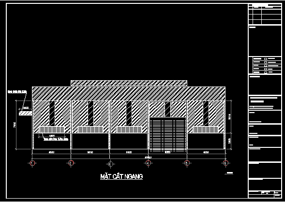 Bản vẽ nhà xưởng 28x30m