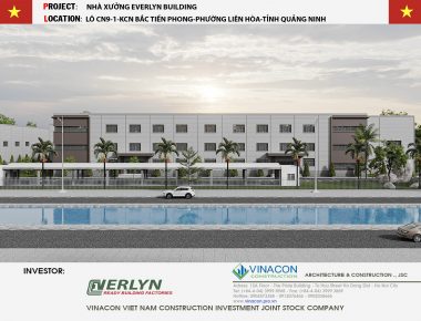 DỰ ÁN NHÀ XƯỞNG EVERLYN BUILDING