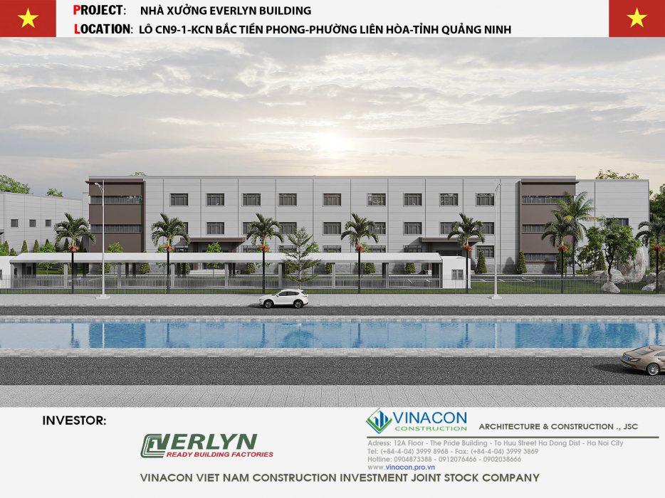 DỰ ÁN NHÀ XƯỞNG EVERLYN BUILDING