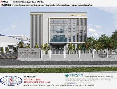 DỰ ÁN NHÀ MÁY SẢN XUẤT CẦN CÂU CÁ HEARTY RISE VIỆT NAM