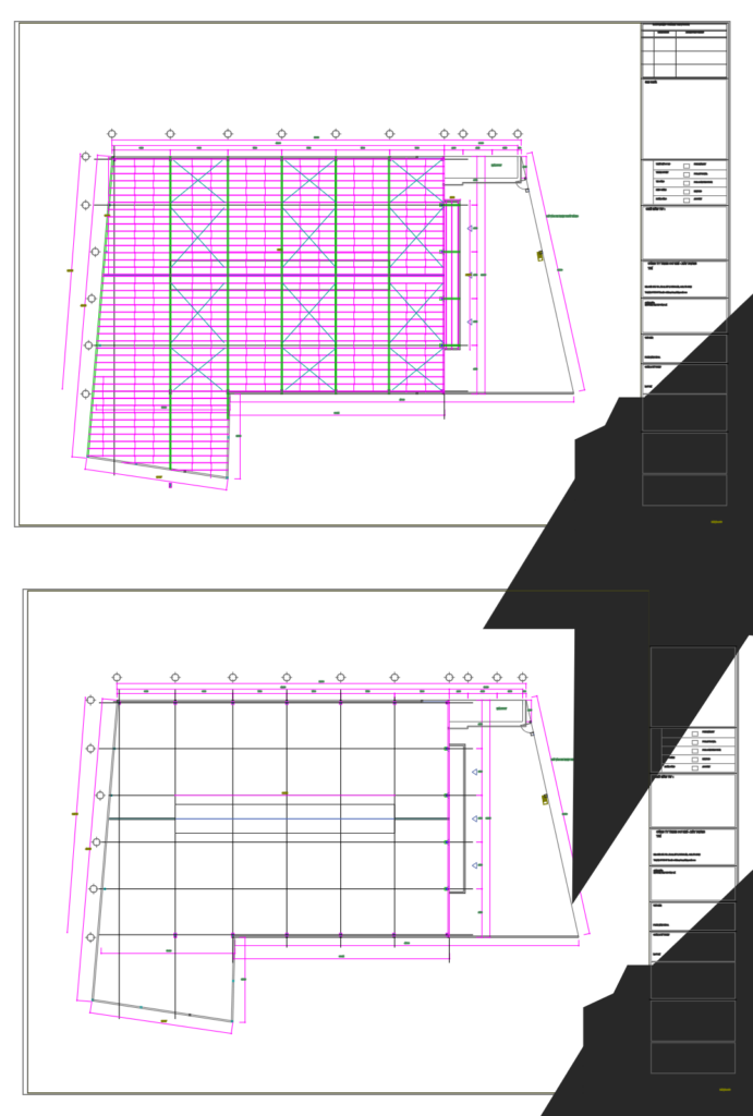 Bản vẽ nhà xưởng 1 tầng cột bê tông 25x30m – Kiến trúc, kết cấu file CAD, PDF – ảnh xem trước 3