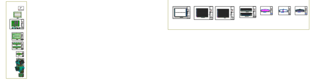 Bản vẽ nhà xưởng khung thép 1 tầng 61x82m – Kiến trúc, kết cấu file CAD – ảnh xem trước 2