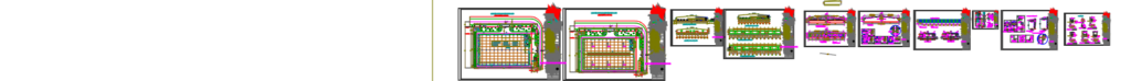 Bản vẽ nhà xưởng thép tiền chế 70x117m – Kiến trúc, kết cấu file CAD – ảnh xem trước 2
