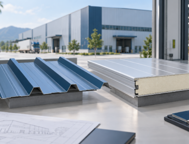 Tôn mái hay panel cách nhiệt cho nhà xưởng? So sánh theo yêu cầu khai thác